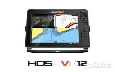 Эхолот Lowrance hds 12 live с датчиком 3 in1