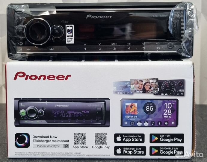 Новая автомагнитола Pioneer MVH-S520BT