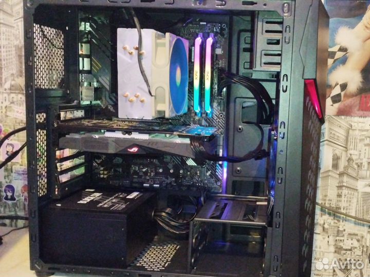 Игровой компьютер на ryzen 5600x