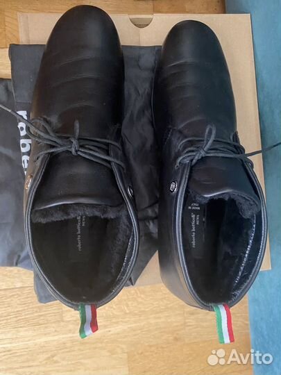 Полуботинки мужские зимние 45