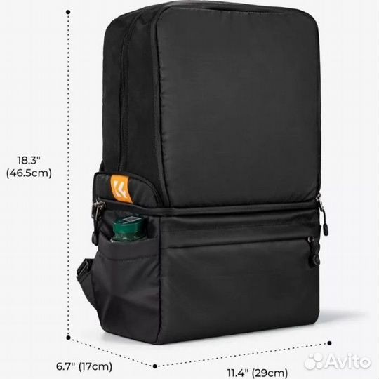 Рюкзак+сумка K&F Concept Collapsible Camera Bag 2