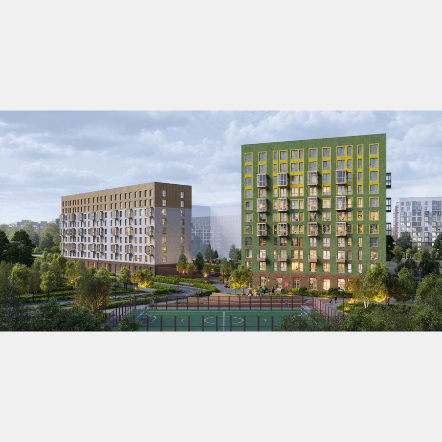 1-к. квартира, 36,4 м², 6/11 эт.