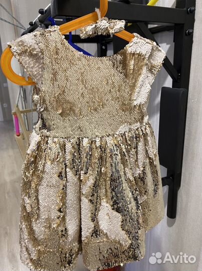 Платье на девочку 1-2 года