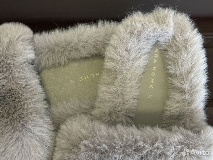 Zara home тапочки 37