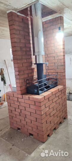 Печь с каминным порталом