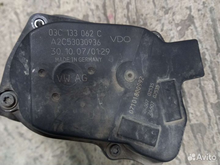 Дросельная заслонка на volkswagen golf5