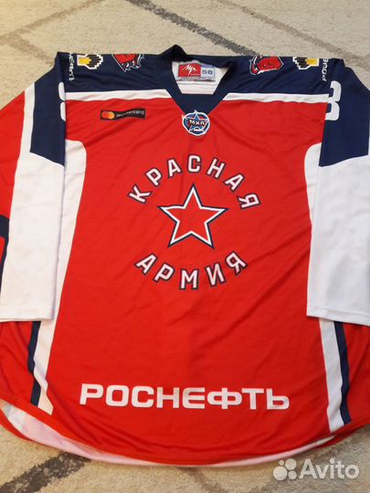 Игровой хоккейный свитер #8