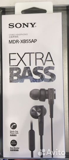 Наушники Sony mdr xb55ap