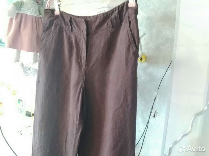 Брюки. лен