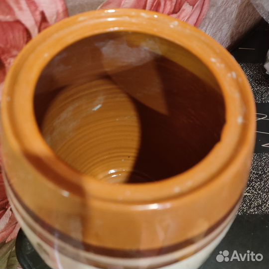 Бочонок для меда с рисунком