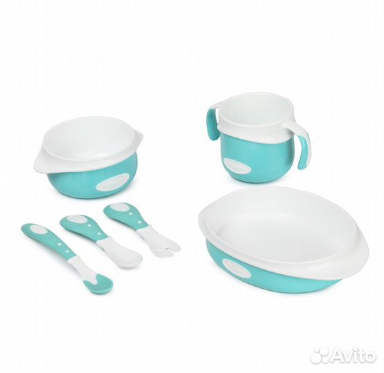 Набор детской посуды BabyGo Fisher Price