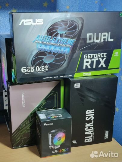 Компьютер Intel 12 ядер/RTX 2060/16GB/500GB SSD