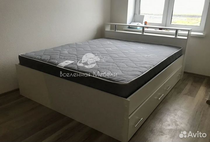 Кровать 160х200 с ящиками