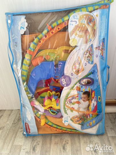 Развивающий коврик tiny love зоосад