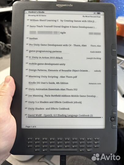 Amazon kindle DX Graphite 3G