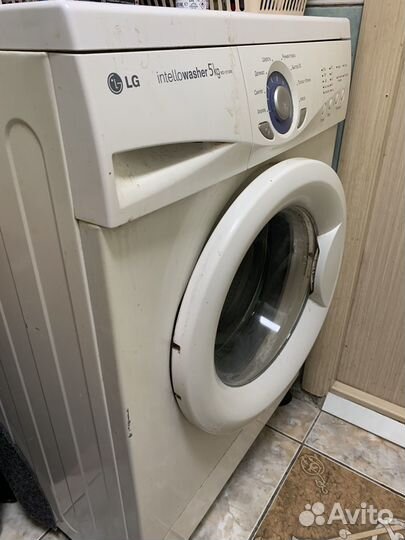 Стиральная машина бу lg 5 кг