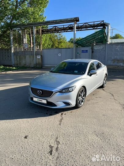 Mazda 6 2.5 AT, 2017, 135 000 км