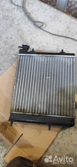 Радиатор охлаждения на hyundai accent