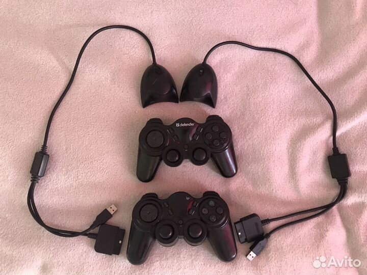 Беспроводные Джостики на пк (2шт)