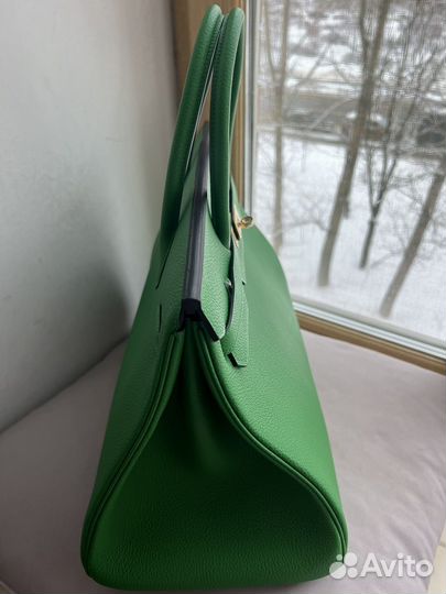 Сумка Hermes Birkin 40 vert vertigo