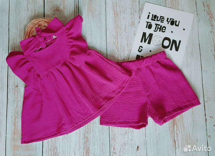 Детский комплект из муслина