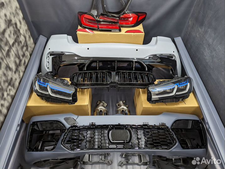 Комплект рестайлинга BMW G30 в стиле BMW M5 F90