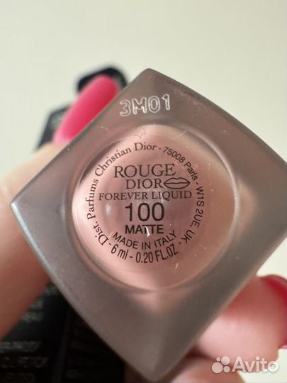 Dior Rouge жидкая помада 100