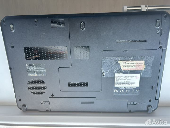 Ноутбук toshiba satellite c660