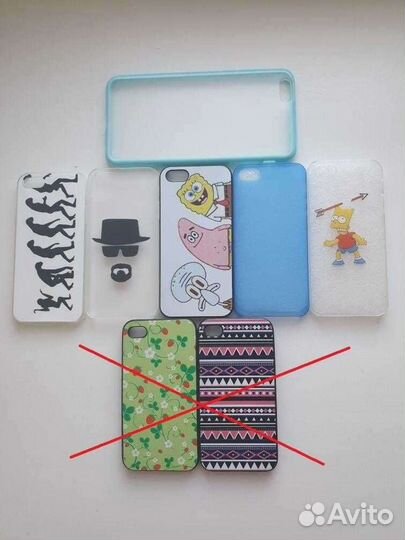 Чехлы для iPhone 5, 5s, se, 6+, 6s+