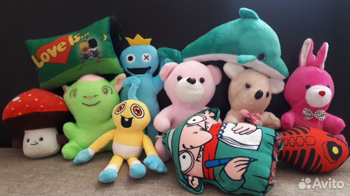 Мягкие игрушки новые