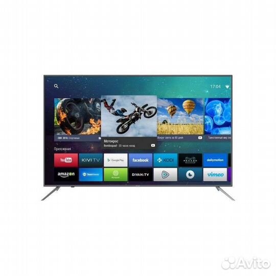 Телевизор kivi 55U600GR битый