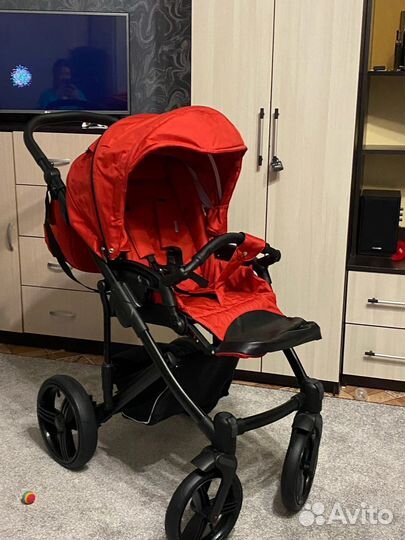 Коляска 2 в 1 Bebetto Magnum Lux шасси Черное 04