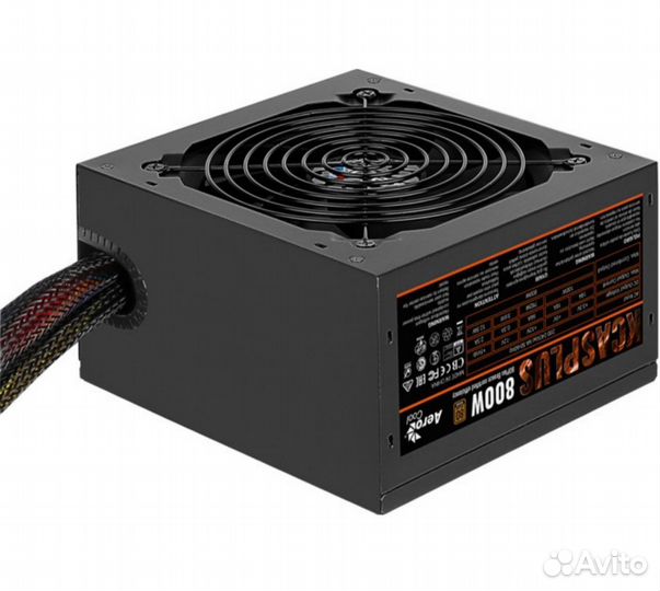 Бп 800W AeroCool kcasplus (80+ bronze)