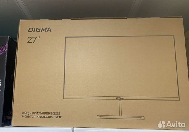 Монитор Digma Progress 27P501F. Абсолютно новый объявление продам