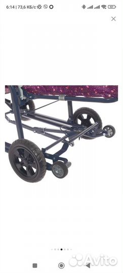Санки коляска nika 8