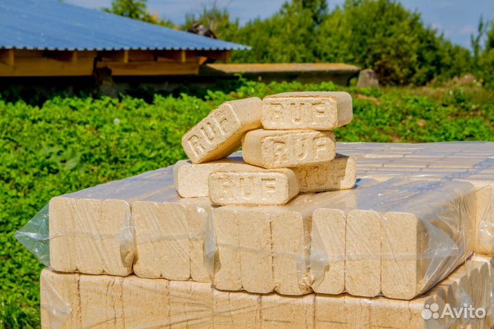 Топливные брикеты RUF хвоя (евродрова)