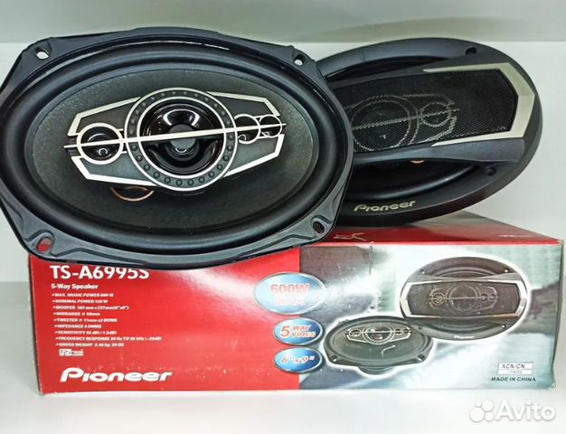 Динамики Овалы Pioneer 600W