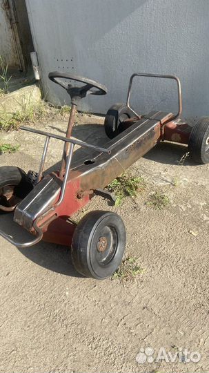 Машинка СССР с педалями