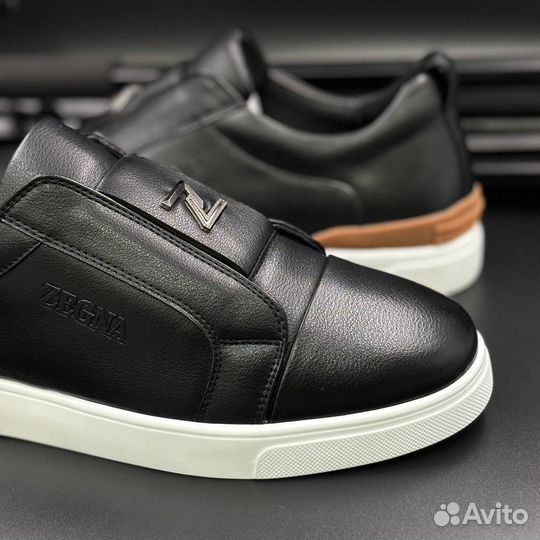 Слипоны мужские Zegna