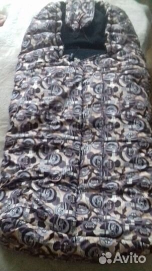 Зимний конверт в коляску до 3 лет