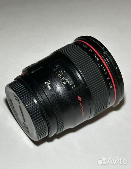 Canon EF 24mm f/1.4L II USM (полный комплект)