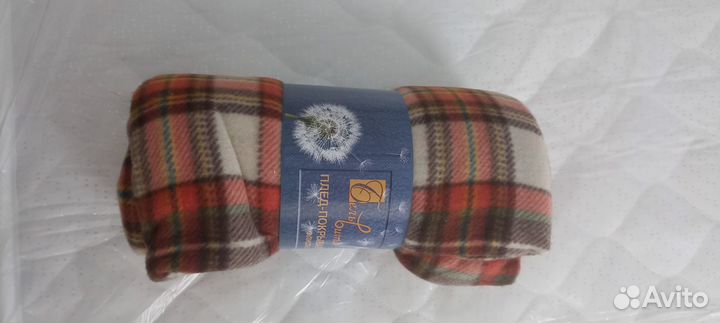 Плед двухспальный мягкий Micasa