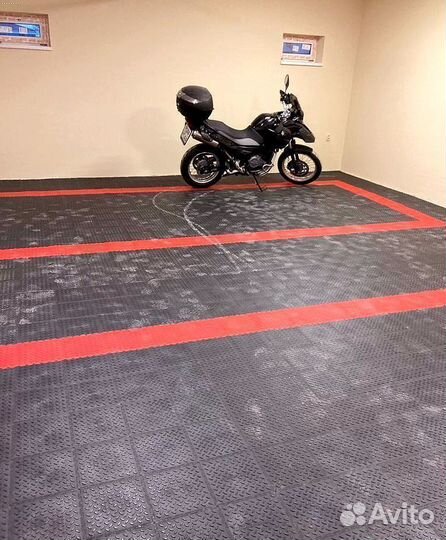 Пвх плитка для пола в гараж