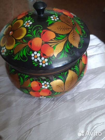 Ваза любого назначения Хохломская роспись