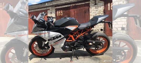 KTM rc390 черный