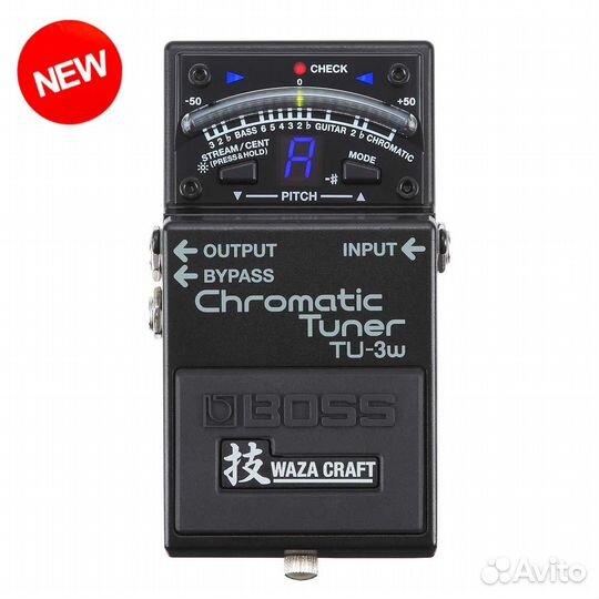 Boss TU-3W Chromatic Tuner Waza Craft (Новый)