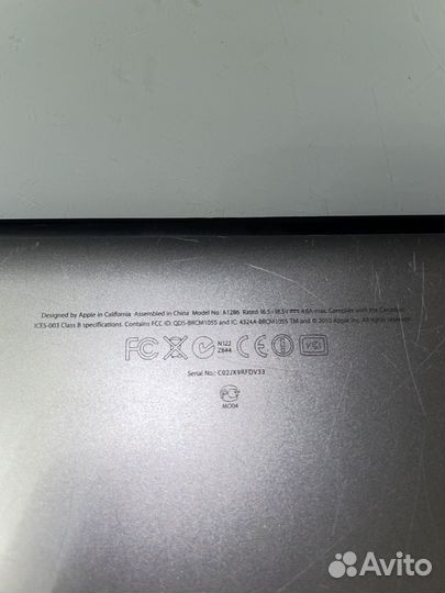 Apple MacBook Pro 15 2012 (новый акб) с ssd
