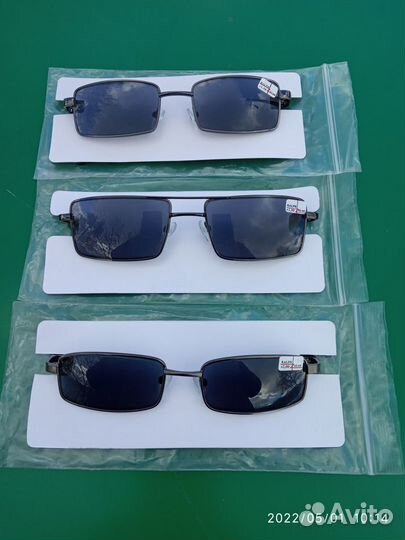 Готовые фотохромные очки.Линзы стекло