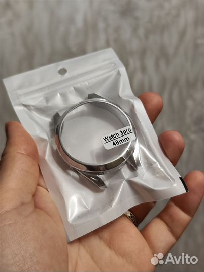 Чехол для Huawei Watch 3 pro 48mm серебряный