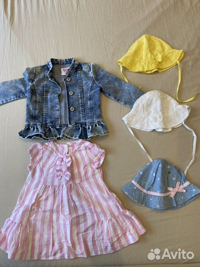Пакет вещей на девочку 74-80
